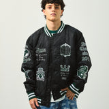 Old English Letterman Varsity Jacket