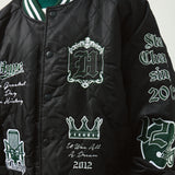 Old English Letterman Varsity Jacket