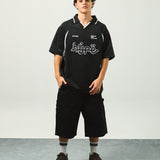 Sacred Letters Strokes Collar Jersey
