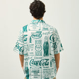 HYPE | COCA-COLA Heritage Open Collar Shirt
