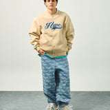 H.Champion Digital Fragments Varsity Jacket