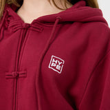 Ride With Fortune Symbolism Zip Hoodie