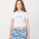 Shadow Stallion Block Ladies Crop Top