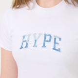 Shadow Stallion Block Ladies Crop Top