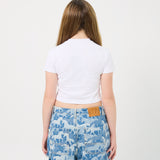 Shadow Stallion Block Ladies Crop Top