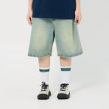 Signature Script Wash Denim Short