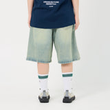 Signature Script Wash Denim Short