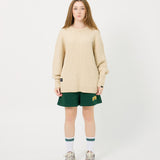 Signature Collegiate Cableknit Crewneck