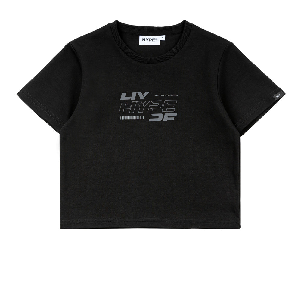 HYPE Black Beauty Significant Crop Top