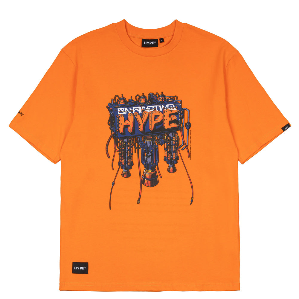 HYPE X SNAKETWO Cyber Tee | Orange