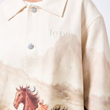Seventh Sign Steed Printed Jacket