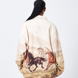 Seventh Sign Steed Printed Jacket