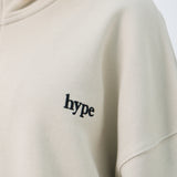 Wide Line Echo Half Zip Crewneck