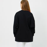 Wide Line Mike Long Sleeve Tee