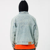 Signature Script Denim Jacket