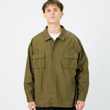 Wide Line Echo Military Shirt