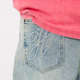 Signature Script Wash Denim Pant