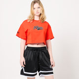 H. Champion Refitted Script Crop Top