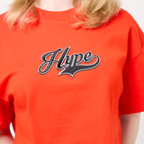 H. Champion Refitted Script Crop Top