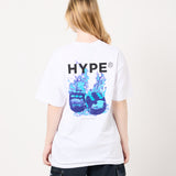 Seasonal Graphic Flame Dice Tee