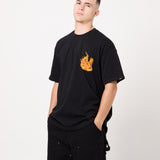 Seasonal Graphic Flame Dice Tee