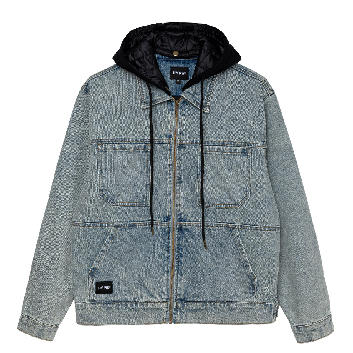 HYPE Signature Script Denim Jacket