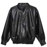 Signature Script Leather Jacket