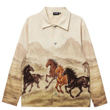 Seventh Sign Steed Printed Jacket