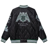 Old English Letterman Varsity Jacket
