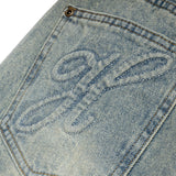 Signature Script Wash Denim Pant