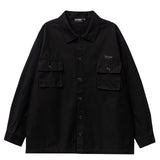 Wide Line Echo Military Shirt