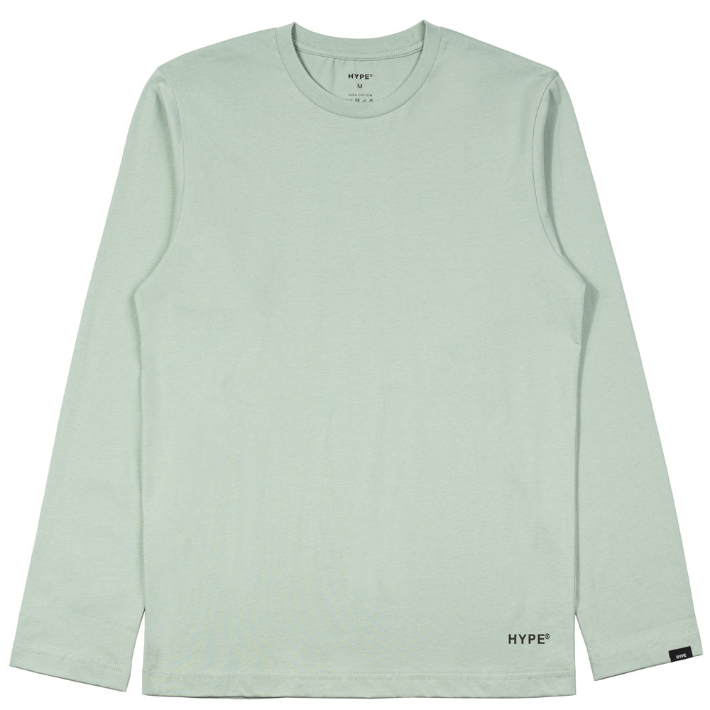 Basic Long Sleeve Tee | Light Green