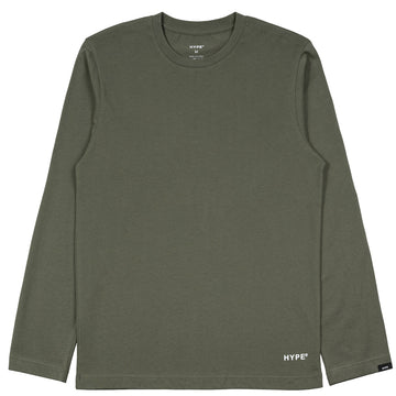 Basic Long Sleeve Tee | Olive