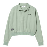 Seasonal Waffle Crop LS Polo