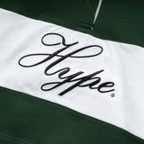 Signature Script Ladies Crop Rugby Shirt