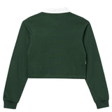 Signature Script Ladies Crop Rugby Shirt