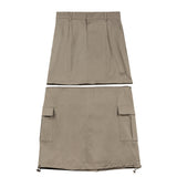 Hype Girl Brat Cargo Skirt