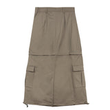 Hype Girl Brat Cargo Skirt