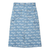 Old English Denim Skirt