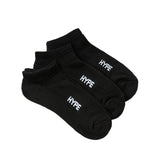 College Oversize Ankle Socks 3 In 1