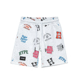 Junior Club Printed Sweat Short