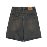 Signature Script Wash Denim Short