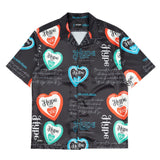 Hype Heart Love Message Shirt