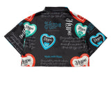 Hype Heart Love Message Crop Shirt