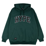 College Oversize Italic Pullover Hoodie