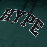 College Oversize Italic Pullover Hoodie