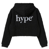 Infinite Emblems Ladies Crop Hoodie