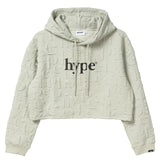 Infinite Emblems Ladies Crop Hoodie