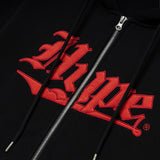 Old English Zip Hoodie