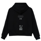 Black Beauty Allure Ladies Crop Hoodie